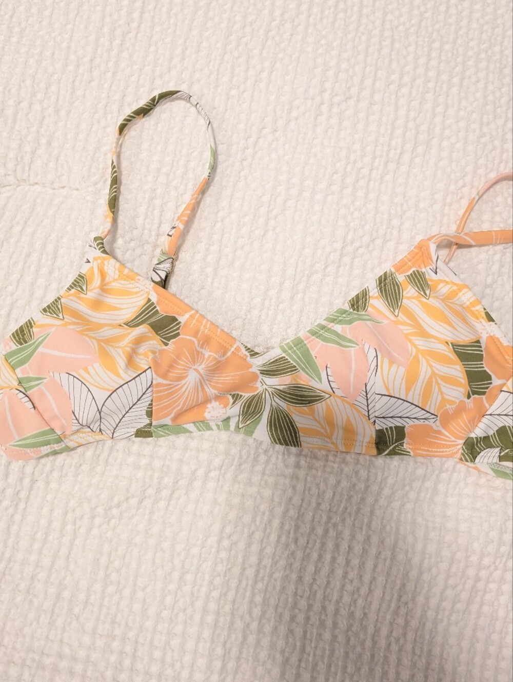 Xhilaration Floral Bikini Top